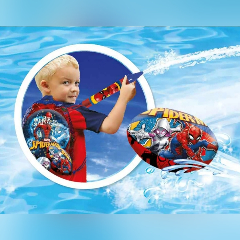 Spider Man Splash & Blast Fun Pool Toy Set